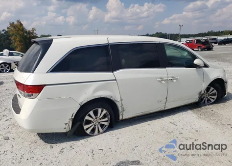 2014 Honda Odyssey Exl z USA, uszkodzony, nr VIN 5FNRL5H62EB029271